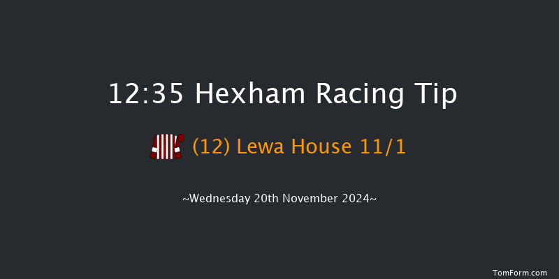 Hexham  12:35 Handicap Hurdle (Class 5) 20f Fri 8th Nov 2024