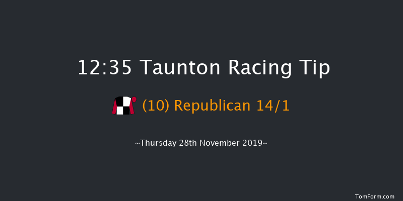 Taunton 12:35 Maiden Hurdle (Class 4) 16f Thu 14th Nov 2019