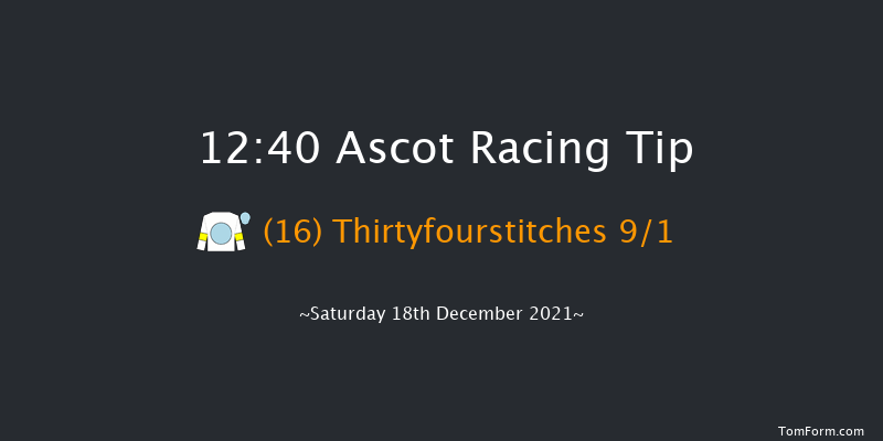 Ascot 12:40 Handicap Hurdle (Class 4) 24f Fri 17th Dec 2021