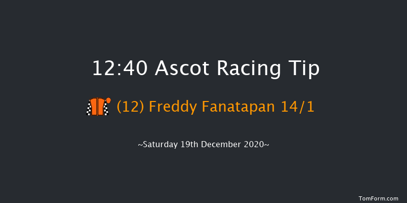 Foundation Developments Novices' Handicap Hurdle (GBB Race) Ascot 12:40 Handicap Hurdle (Class 4) 24f Fri 18th Dec 2020