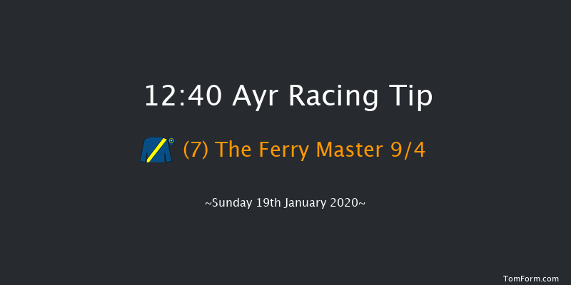 Ayr 12:40 Maiden Hurdle (Class 5) 20f Mon 6th Jan 2020