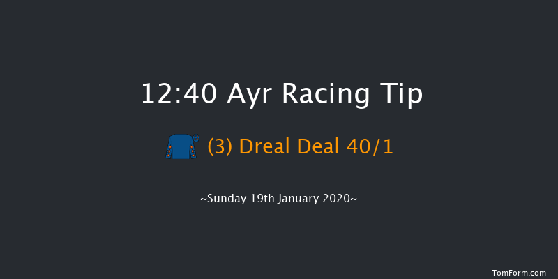 Ayr 12:40 Maiden Hurdle (Class 5) 20f Mon 6th Jan 2020