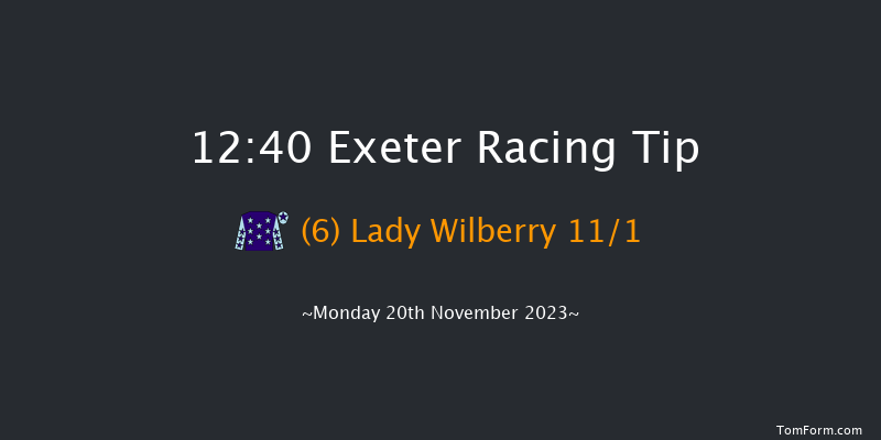 Exeter 12:40 Handicap Hurdle (Class 4) 23f Fri 10th Nov 2023