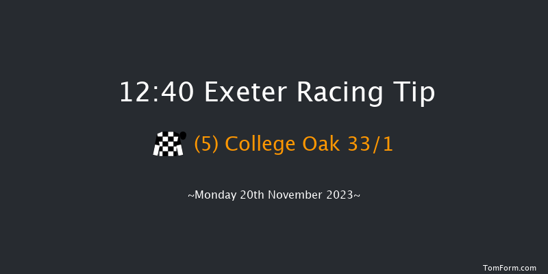 Exeter 12:40 Handicap Hurdle (Class 4) 23f Fri 10th Nov 2023