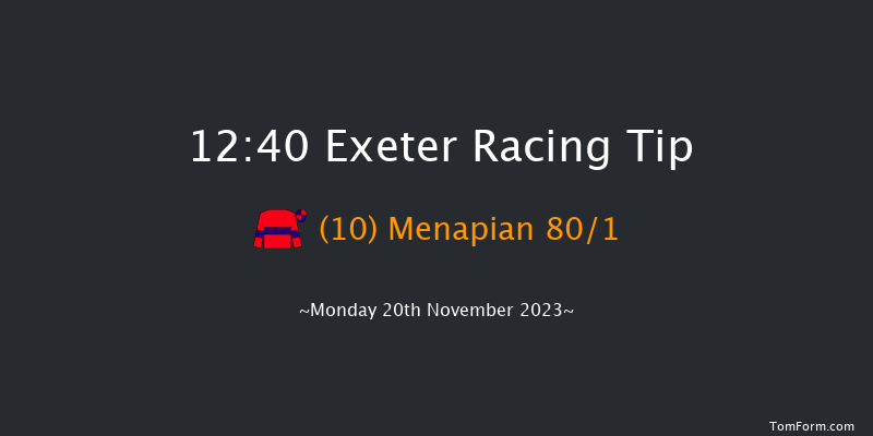 Exeter 12:40 Handicap Hurdle (Class 4) 23f Fri 10th Nov 2023
