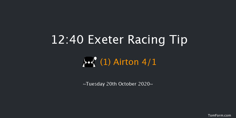 Racing TV Profits Returned To Racing Amateur Jockeys' Handicap Hurdle (Div 1) Exeter 12:40 Handicap Hurdle (Class 5) 18f Thu 8th Oct 2020