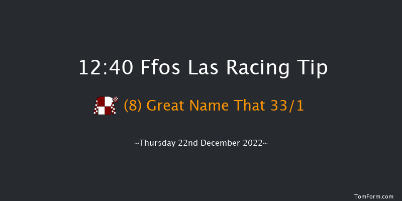 Ffos Las 12:40 Novices Hurdle (Class 4) 20f Fri 25th Nov 2022