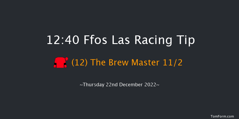 Ffos Las 12:40 Novices Hurdle (Class 4) 20f Fri 25th Nov 2022