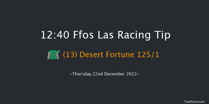 Ffos Las 12:40 Novices Hurdle (Class 4) 20f Fri 25th Nov 2022