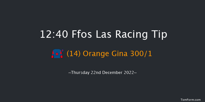 Ffos Las 12:40 Novices Hurdle (Class 4) 20f Fri 25th Nov 2022