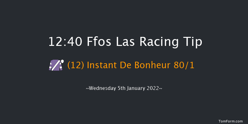 Ffos Las 12:40 Maiden Hurdle (Class 4) 16f Thu 16th Dec 2021