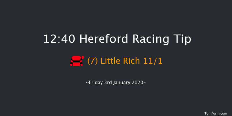 Hereford 12:40 Handicap Hurdle (Class 5) 20f Thu 19th Dec 2019