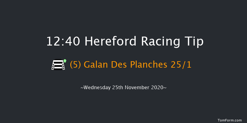 Dreams Come True At OldGoldRacing.com Novices' Hurdle (GBB Race) (Div 2) Hereford 12:40 Maiden Hurdle (Class 4) 20f Tue 10th Nov 2020