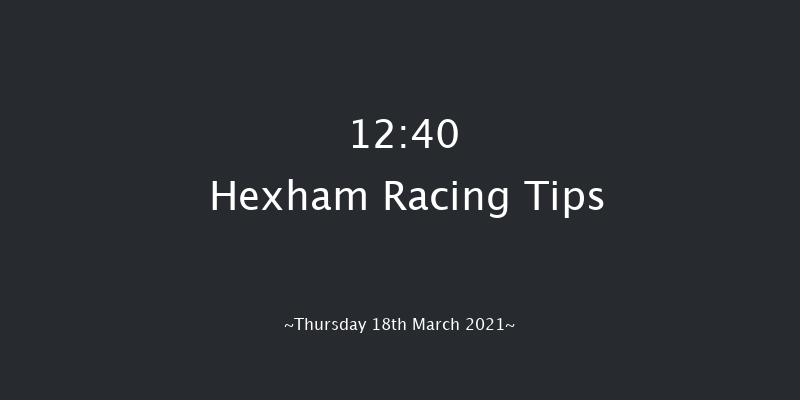 Welcome To Hexham 2021 Conditional Jockeys' Mares' Handicap Hurdle Hexham 12:40 Handicap Hurdle (Class 4) 16f Wed 9th Dec 2020