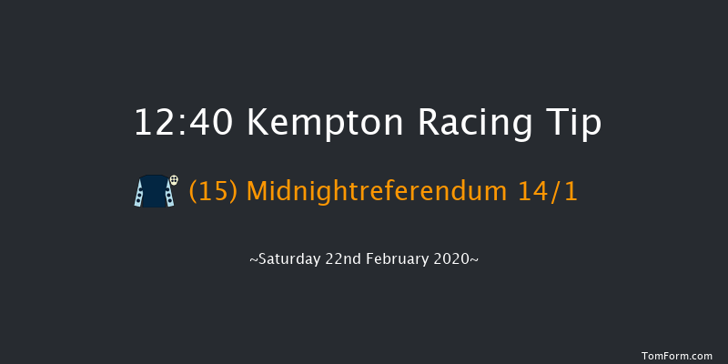 Betway Handicap Hurdle Kempton 12:40 Handicap Hurdle (Class 3) 21f Wed 19th Feb 2020