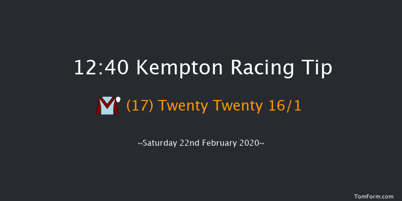 Betway Handicap Hurdle Kempton 12:40 Handicap Hurdle (Class 3) 21f Wed 19th Feb 2020