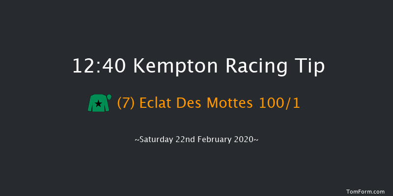 Betway Handicap Hurdle Kempton 12:40 Handicap Hurdle (Class 3) 21f Wed 19th Feb 2020
