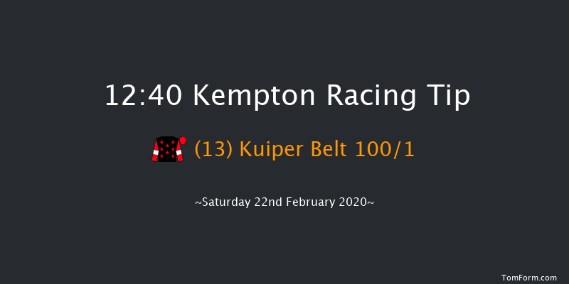 Betway Handicap Hurdle Kempton 12:40 Handicap Hurdle (Class 3) 21f Wed 19th Feb 2020