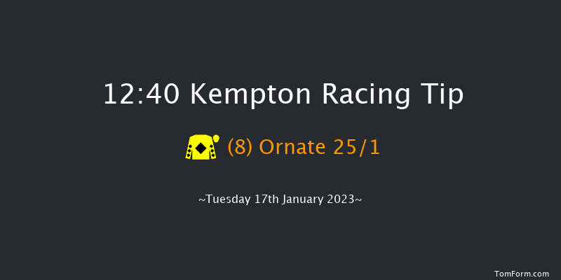 Kempton 12:40 Handicap (Class 6) 5f Sat 14th Jan 2023