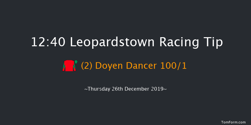 Leopardstown 12:40 Maiden Hurdle 16f Sat 26th Oct 2019
