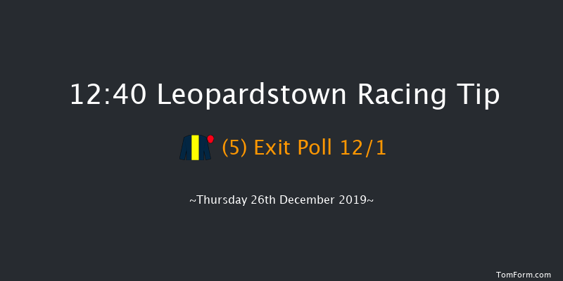 Leopardstown 12:40 Maiden Hurdle 16f Sat 26th Oct 2019