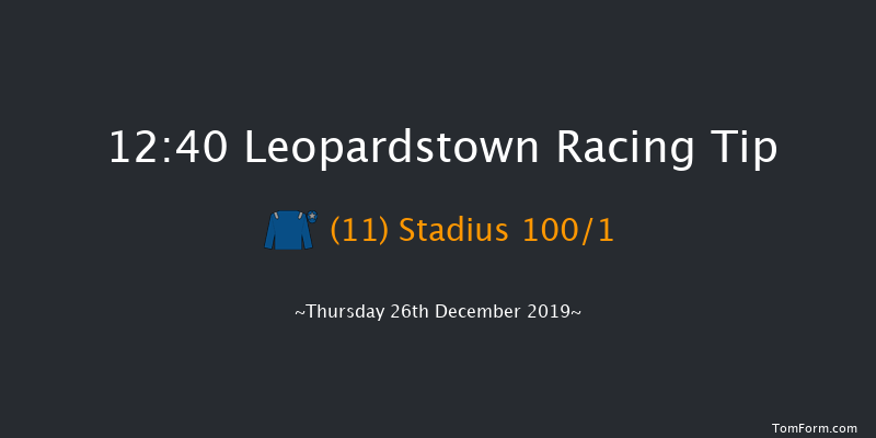Leopardstown 12:40 Maiden Hurdle 16f Sat 26th Oct 2019
