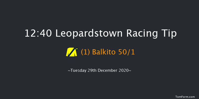 Pigsback.com Maiden Hurdle Leopardstown 12:40 Maiden Hurdle 20f Mon 28th Dec 2020