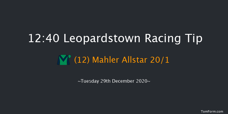 Pigsback.com Maiden Hurdle Leopardstown 12:40 Maiden Hurdle 20f Mon 28th Dec 2020