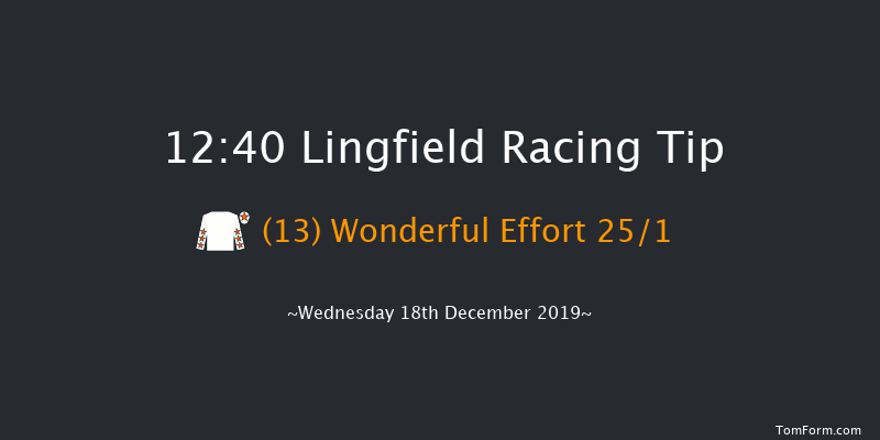 Lingfield 12:40 Stakes (Class 5) 7f Wed 11th Dec 2019