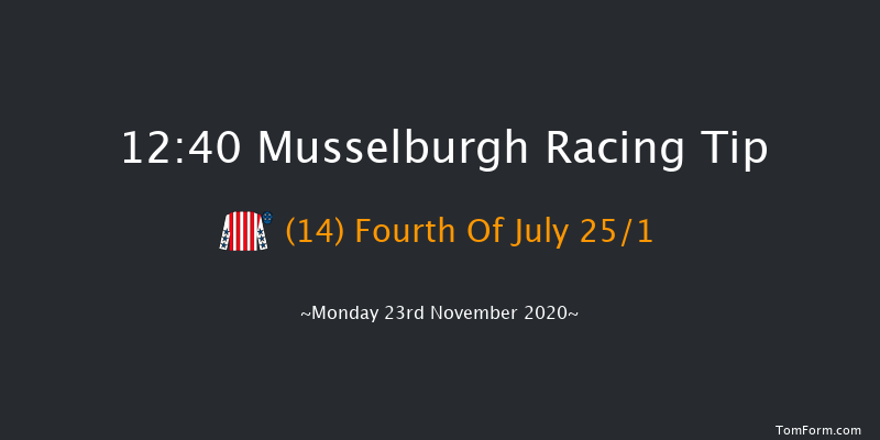 Scottish Racing Academy Handicap Hurdle Musselburgh 12:40 Handicap Hurdle (Class 4) 20f Wed 4th Nov 2020