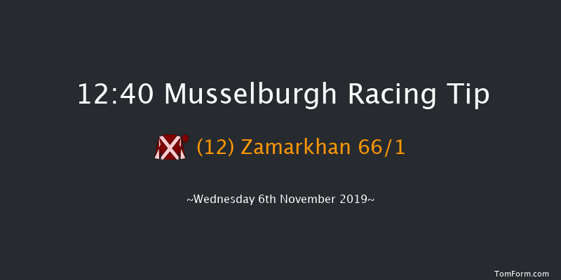 Musselburgh 12:40 Maiden Hurdle (Class 4) 16f Tue 15th Oct 2019