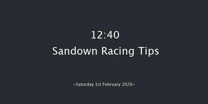 Sandown 12:40 Maiden Hurdle (Class 3) 16f Sat 4th Jan 2020