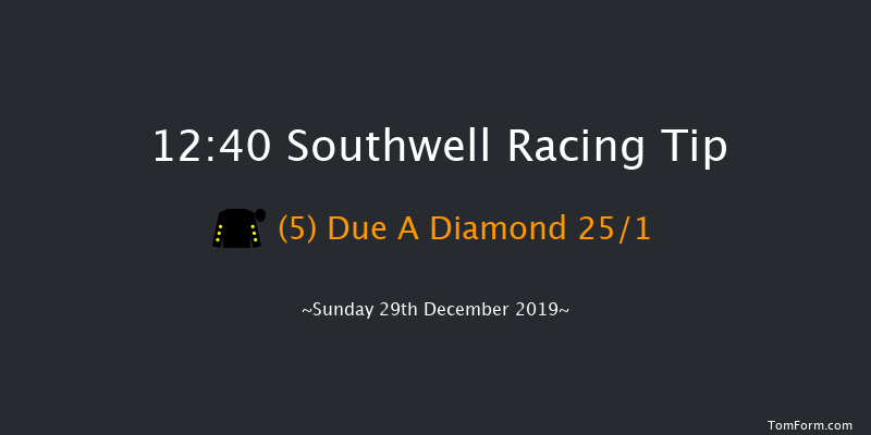 Southwell 12:40 Stakes (Class 5) 5f Thu 19th Dec 2019