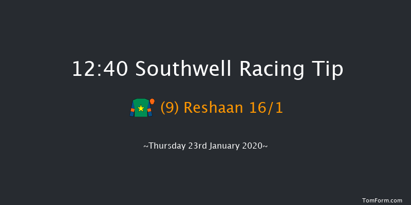Southwell 12:40 Handicap (Class 6) 6f Wed 15th Jan 2020