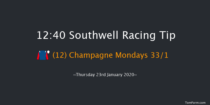 Southwell 12:40 Handicap (Class 6) 6f Wed 15th Jan 2020