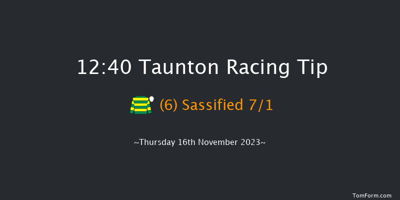 Taunton 12:40 Handicap Hurdle (Class 5) 16f Thu 27th Apr 2023