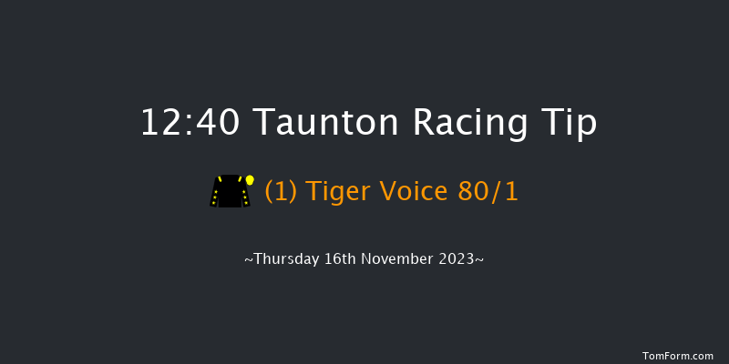 Taunton 12:40 Handicap Hurdle (Class 5) 16f Thu 27th Apr 2023