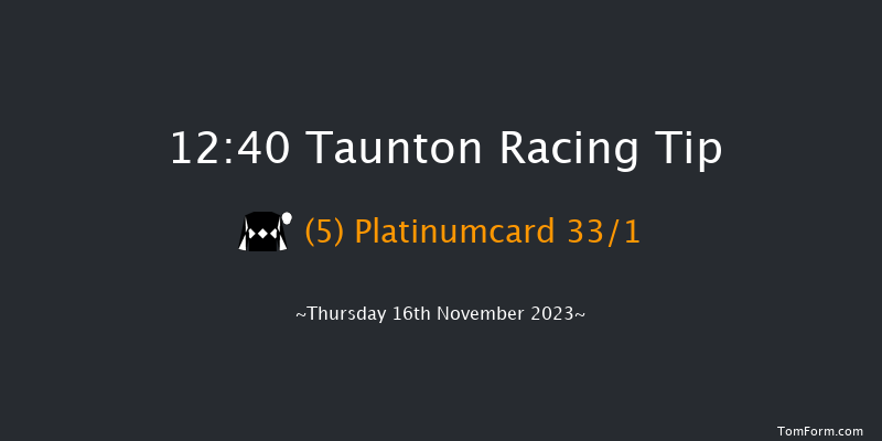 Taunton 12:40 Handicap Hurdle (Class 5) 16f Thu 27th Apr 2023
