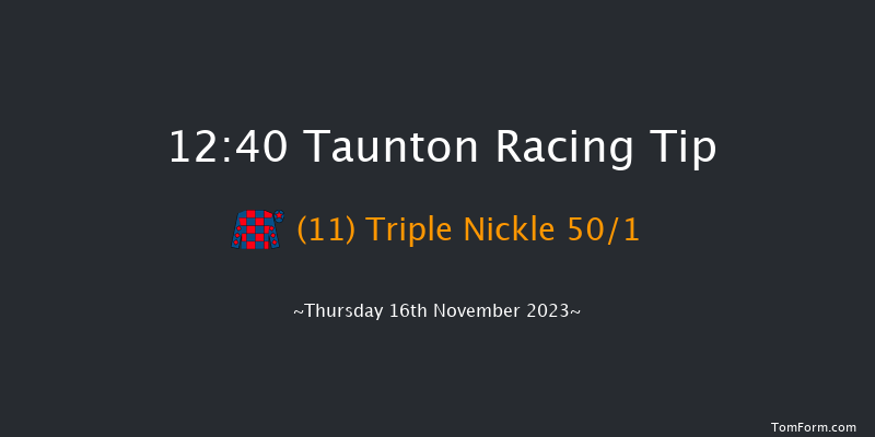 Taunton 12:40 Handicap Hurdle (Class 5) 16f Thu 27th Apr 2023
