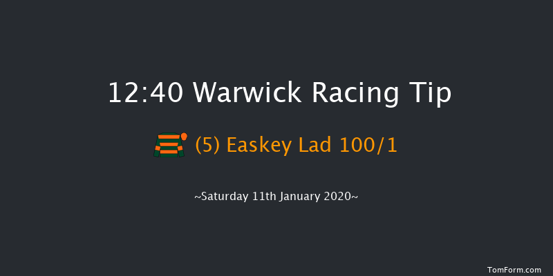 Warwick 12:40 Handicap Hurdle (Class 4) 16f Tue 31st Dec 2019