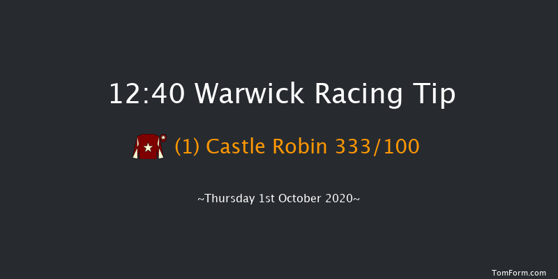 racingtv.com Maiden Hurdle (GBB Race) Warwick 12:40 Maiden Hurdle (Class 4) 21f Tue 22nd Sep 2020