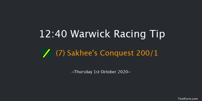 racingtv.com Maiden Hurdle (GBB Race) Warwick 12:40 Maiden Hurdle (Class 4) 21f Tue 22nd Sep 2020