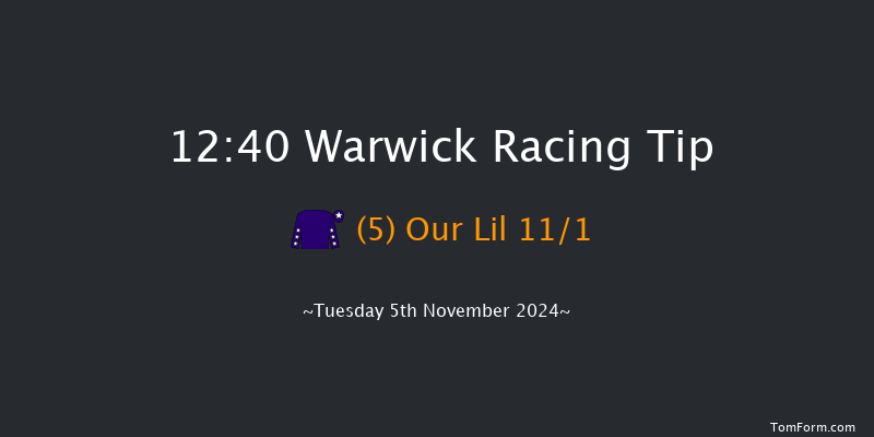 Warwick  12:40 Maiden Hurdle (Class 4) 16f Thu 3rd Oct 2024