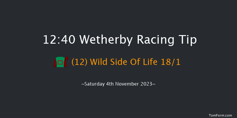 Wetherby 12:40 Maiden Hurdle (Class 3) 20f Fri 3rd Nov 2023