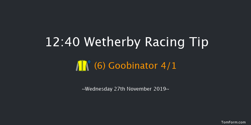 Wetherby 12:40 Maiden Hurdle (Class 4) 16f Sat 16th Nov 2019