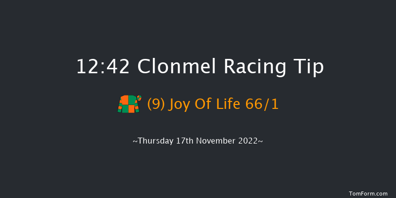 Clonmel 12:42 Maiden Hurdle 19f Thu 27th Oct 2022