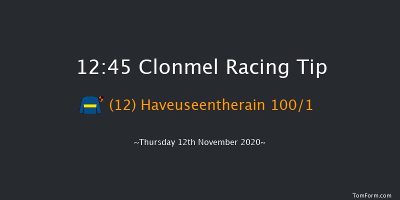 I.N.H. Stallion Owners EBF Maiden Hurdle (Div 1) Clonmel 12:45 Maiden Hurdle 19f Thu 29th Oct 2020