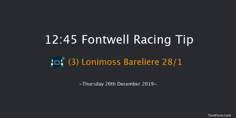 Fontwell 12:45 Maiden Hurdle (Class 4) 18f Tue 10th Dec 2019