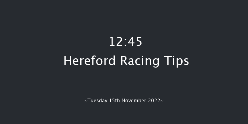 Hereford 12:45 Maiden Hurdle (Class 4) 16f Tue 8th Nov 2022