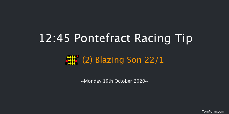 Napoleons Casino Bradford Novice Auction Stakes Pontefract 12:45 Stakes (Class 5) 6f Mon 5th Oct 2020